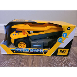 NEW Toy CAT Caterpillar Construction Future Force"DUMP TRUCK Lights&Sounds NIB